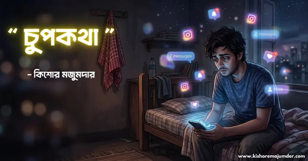 “ চুপকথা ” । কিশোর মজুমদার। Kishore Majumder Poetry